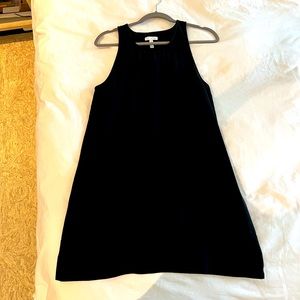 Black shift dress